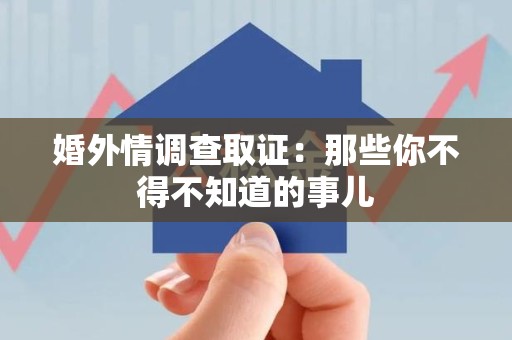 云霄婚外情调查取证：那些你不得不知道的事儿