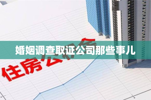 云霄婚姻调查取证公司那些事儿