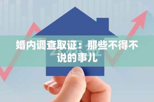 云霄婚内调查取证：那些不得不说的事儿