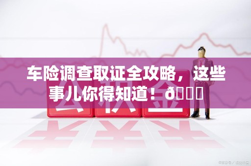 云霄车险调查取证全攻略，这些事儿你得知道！😎
