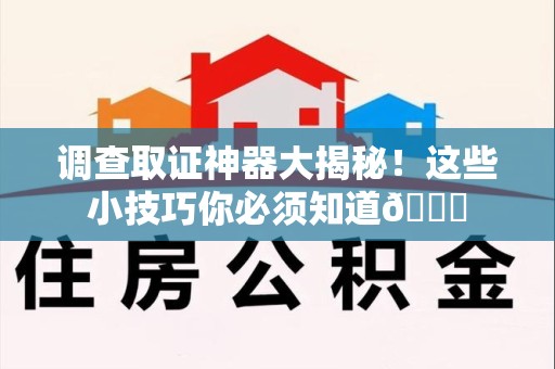 云霄调查取证神器大揭秘！这些小技巧你必须知道😎