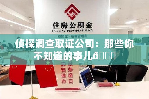 云霄侦探调查取证公司：那些你不知道的事儿😎